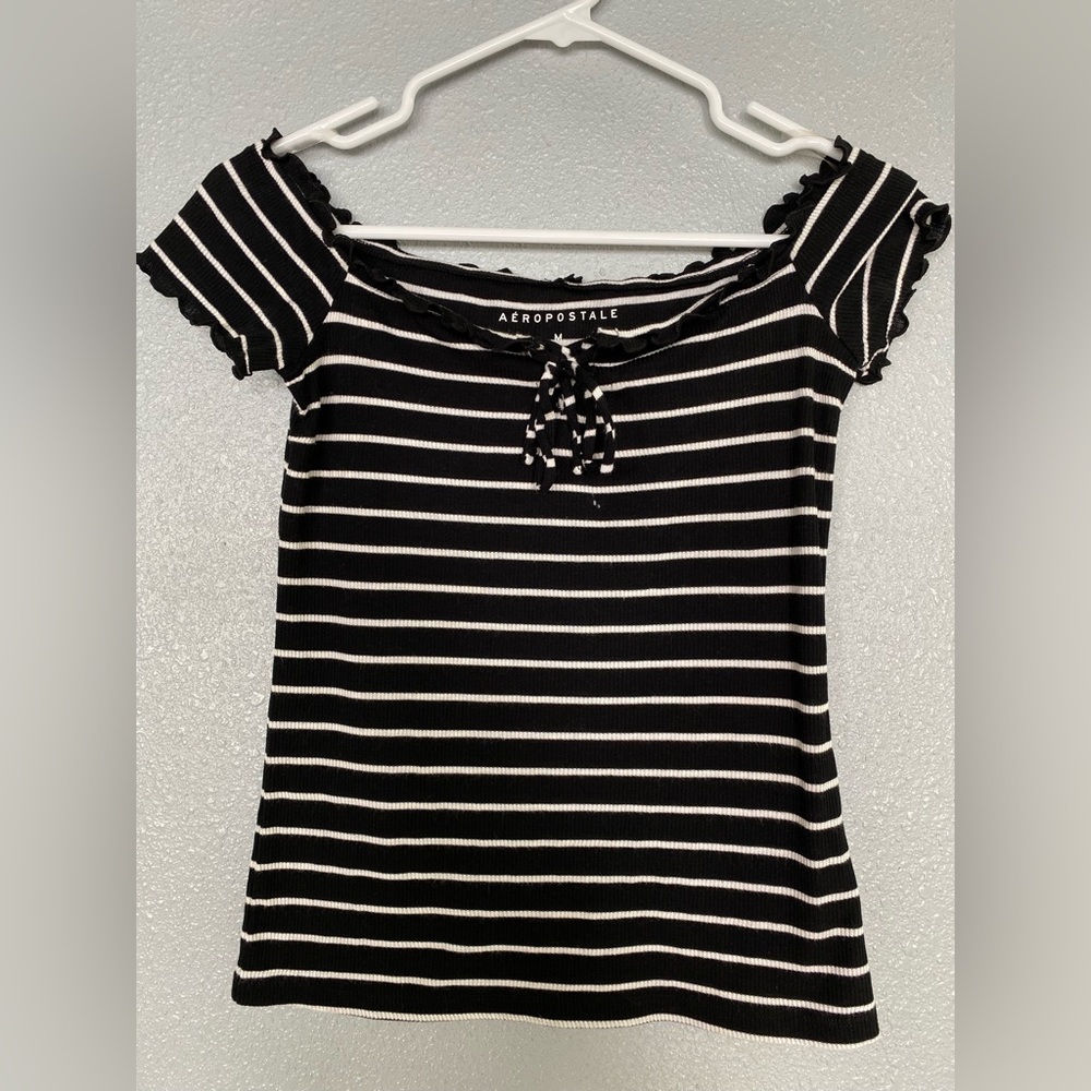 Aèropostale Ribbed Crop Top